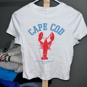Juniors CAPE COD tshirt, size M